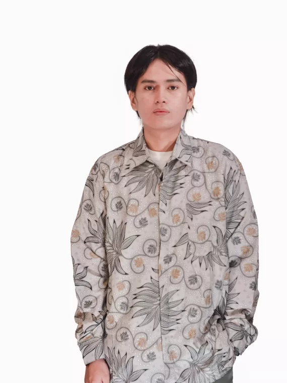 Modern Polyester Batik Long Sleeve