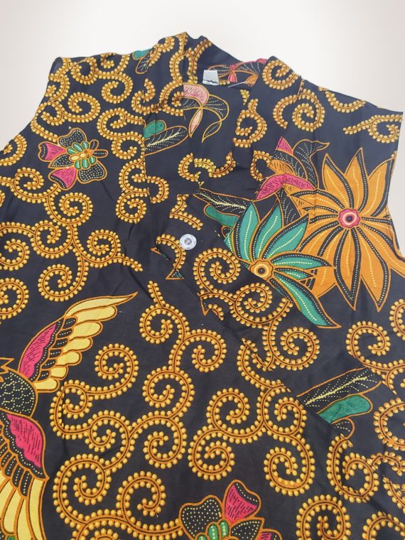 Sleeveless Batik Dress