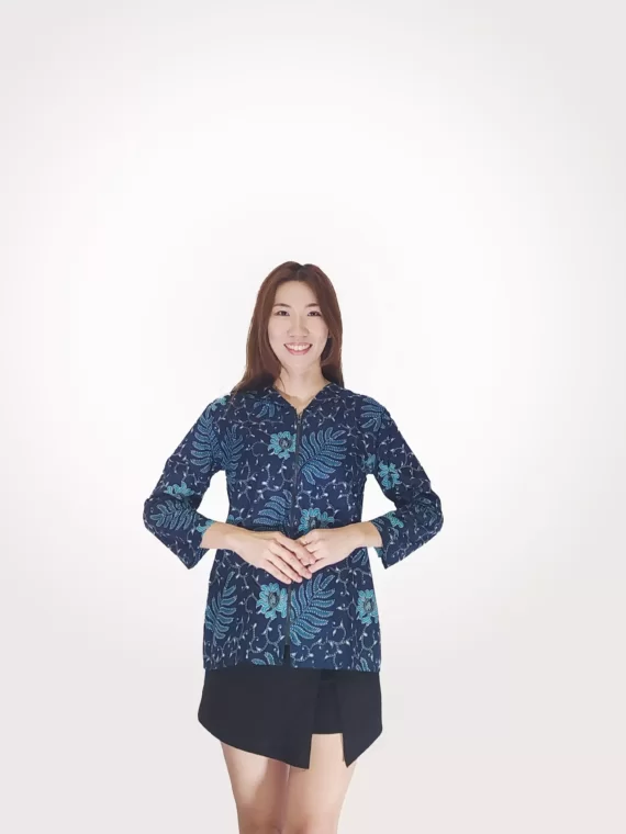 Batik Blouse Zip